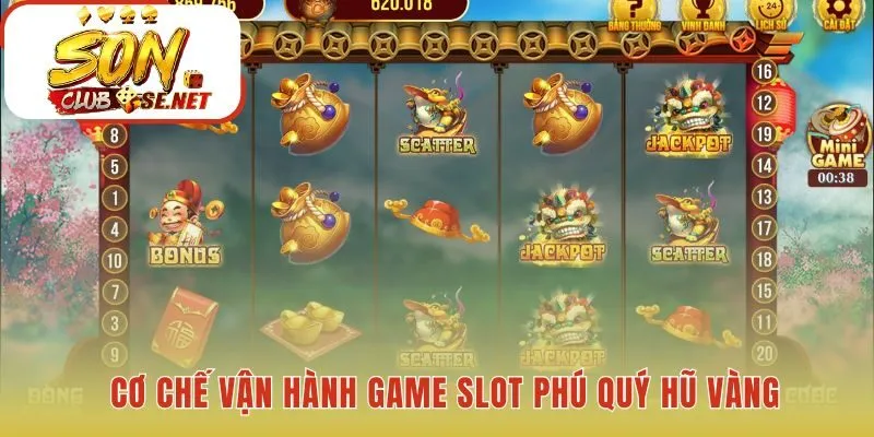 Cơ chế Phú Quý Hũ Vàng làm nổi bật các biểu tượng đặc biệt