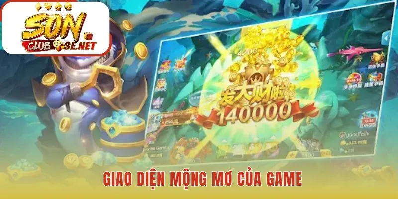 Giao diện Tiên cảnh fairy tái hiện đại dương 3D đầy màu sắc