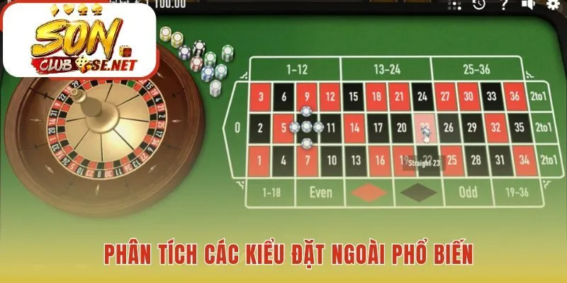 Các kiểu đặt ngoài có xác suất thắng cao nhất