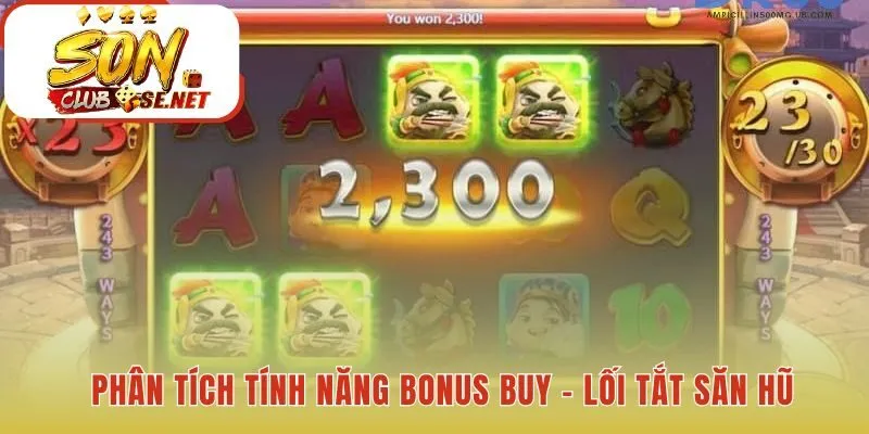 Tính năng Bonus Buy là lối tắt chiến lược săn