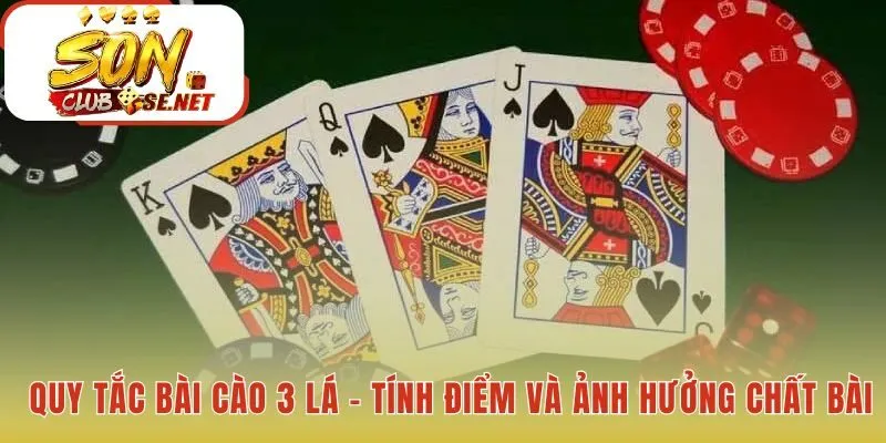 Quy tắc Bài Cào 3 Lá xác định Sáp là bộ bài mạnh nhất